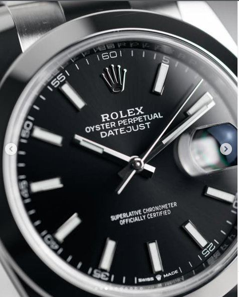 ⌚ Luxury Black Dial Rolex – With Free Box